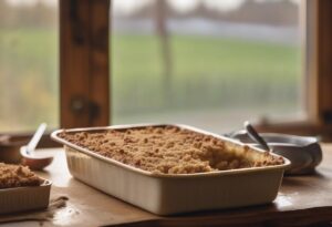 how long does apple crumble last in the fridge