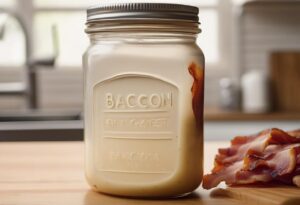 how long does bacon grease last in the fridge