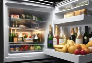 how long does champagne last in the fridge