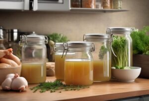 how long does chicken broth last in the fridge