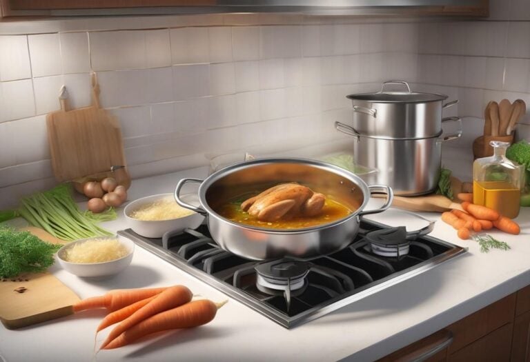 How long does chicken stock last in the fridge safely?