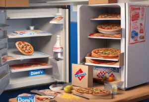 how long does dominos last in the fridge