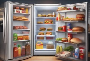 how long does fast food last in the fridge