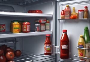 how long does ketchup last in the fridge