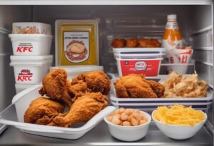 how long does kfc last in the fridge
