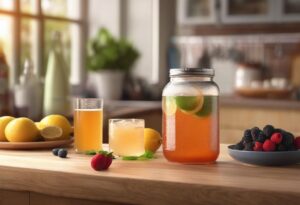 how long does kombucha last in the fridge