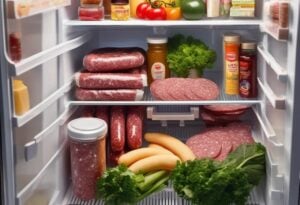 how long does salami last in the fridge