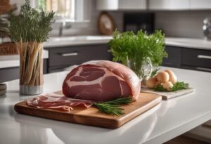 how long does vacuum sealed smoked ham last in the fridge