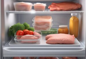 how long is ground chicken good in the fridge