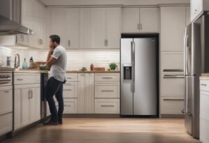 how long to wait before plugging in fridge