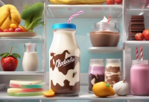 how long will a milkshake last in the fridge