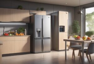 how much electricity does a fridge freezer use per day