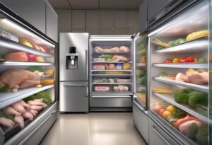 how to defrost chicken in fridge