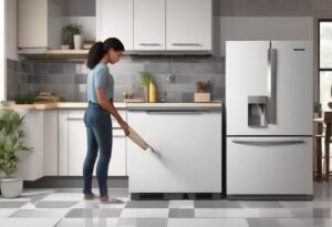 how to install a fridge