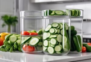 how to keep cut cucumbers fresh in the fridge