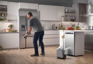 how to move a fridge freezer