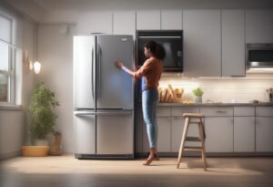 how to remove fridge light cover