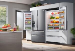 how to set temperature on haier fridge/freezer