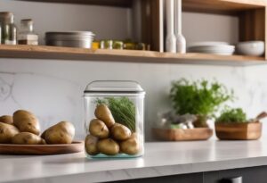 how to store baked potatoes in the fridge