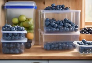 how to store blueberries in the fridge