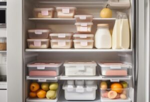 how to store breast milk in fridge