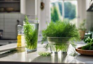 how to store dill in fridge
