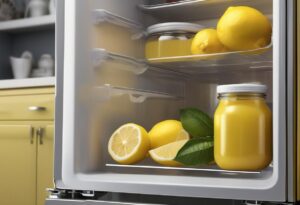 how to store lemon juice in fridge for long time