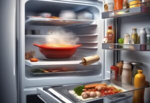 what happens if you put hot food in the fridge