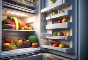 why is my fridge wet inside