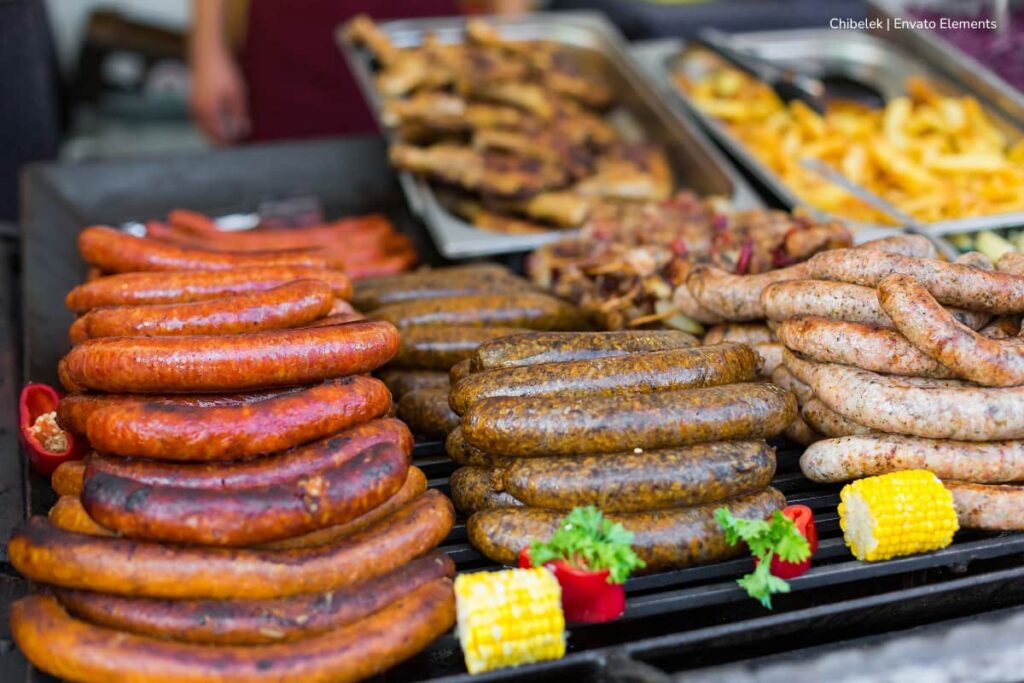 Agéndese, Feria de Gastronomía de Usaquén 2024: fechas, país invitado y cómo llegar 3 Feria de gastronomía de Usaquén 2024, comida, chorizo, carnes, Más Colombia