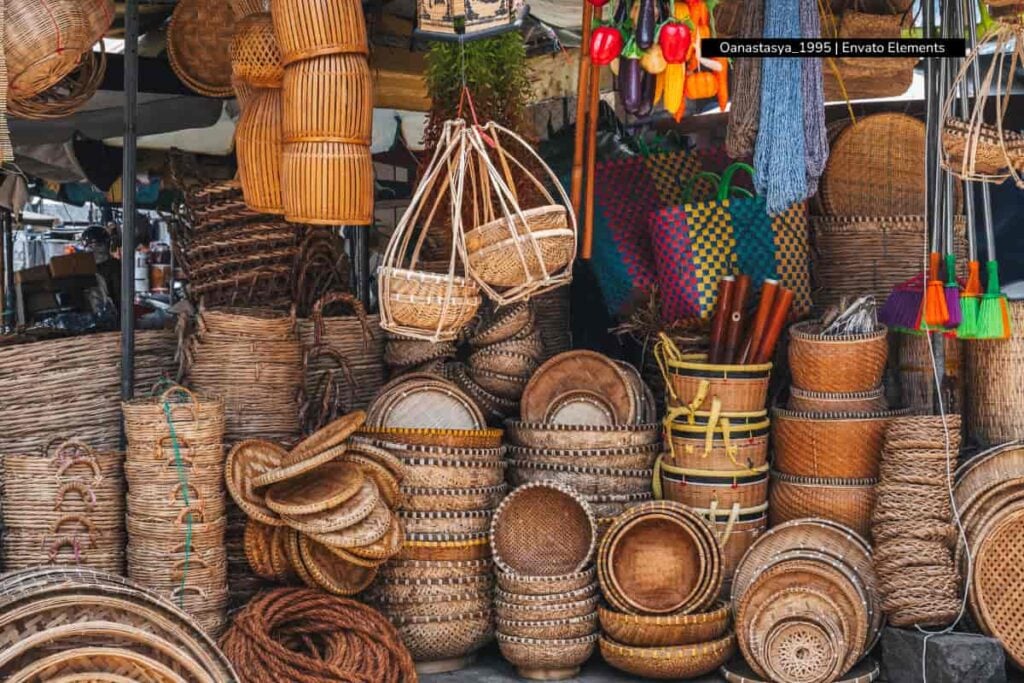 regalos hechos en Colombia, cestos y molas, Más Colombia