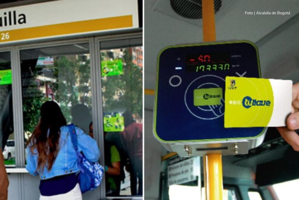 pasaje de TransMilenio en 2025, Ingreso para pago de pasaje, Más Colombia