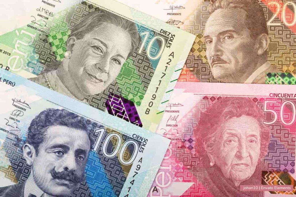 Economías de América Latina, billetes peruanos, soles, Más Colombia