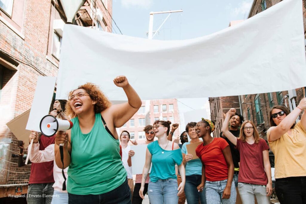 derechos fundamentales en Colombia, mujeres exigiendo derechos, Más Colombia