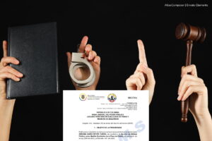 madres cabeza de hogar, símbolos de cárcel y justicia en manos de mujeres, Más Colombia