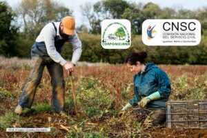 concurso Entidades del Orden Nacional, personas trabajando en el campo, Más Colombia