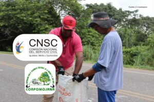 concurso Entidades del Orden Nacional, personal de Corpomojana, Más Colombia