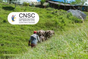 concurso Entidades del Orden Nacional, persona que trabaja en la parte rural, Más Colombia