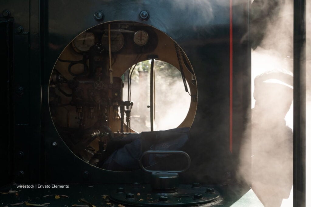 Inventos de la revolución industrial: la chispa que transformó el mundo 2 inventos de la revolución industrial, Máquina a vapor antigua, Más Colombia