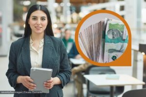 Empleados públicos de Bogotá, aumento salarial, acuerdo laboral territorial 2025, empleada, funcionaria, dinero, Más Colombia