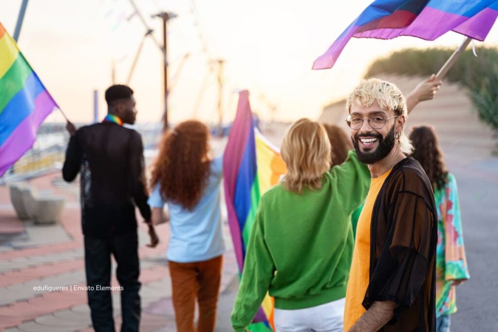 Prográmese, llega el Festival por la Igualdad 2025: actividades, programación y movilizaciones en Bogotá 3 Festival por la Igualdad, hombres y mujeres LGBTI en un playa, Más Colombia
