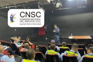 concurso INPEC 11, personal del INPEC recibiendo capacitación, Más Colombia