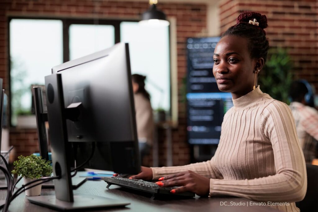 ia generativa, mujer afro, pantallas, creación de contenido, más colombia