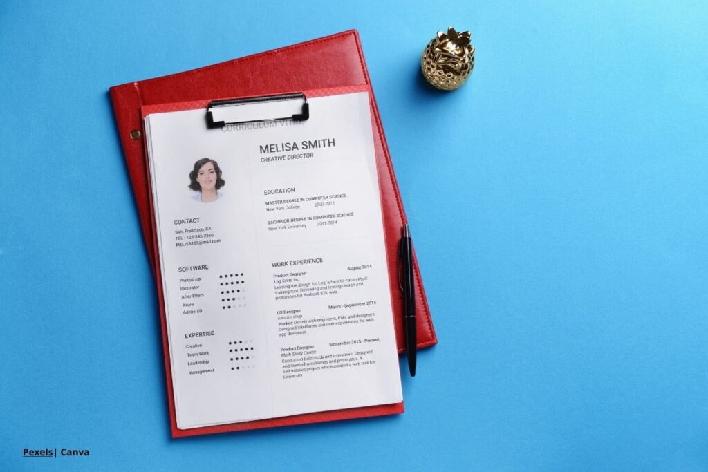 Hoja de vida, Logros profesionales CV, Más Colombia
