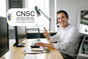 concurso Distrito Capital 6, hombre en una oficina, Más Colombia