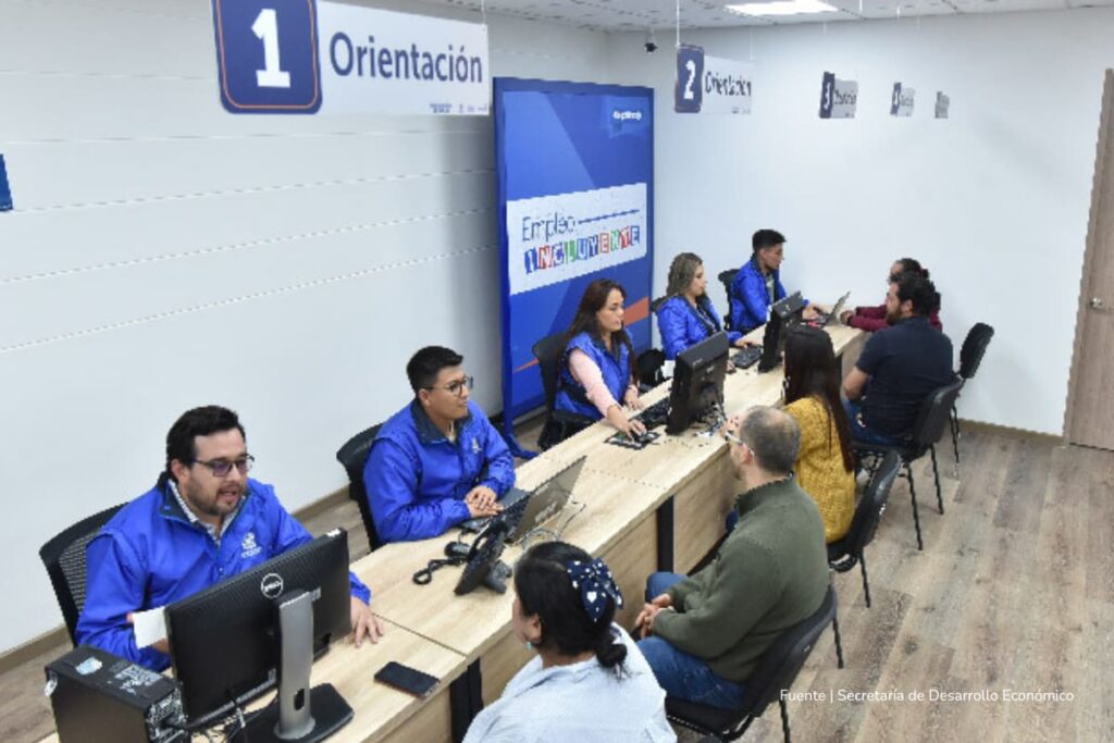 ofertas laborales, primer empleo, personas del Servicio Nacional de Empleo, Más Colombia