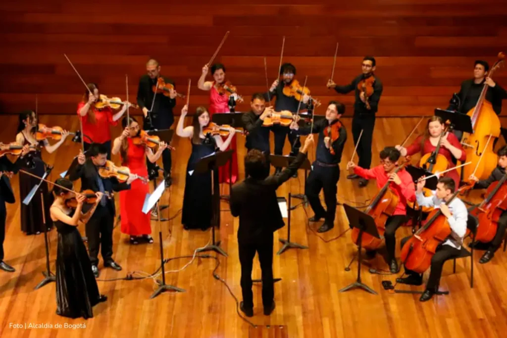 ¿Busca planes para el fin de semana en Bogotá? Aquí 9 actividades imperdibles para el 30 y 31 de agosto 2 planes para el fin de semana, Orquesta filarmónica, Más Colombia