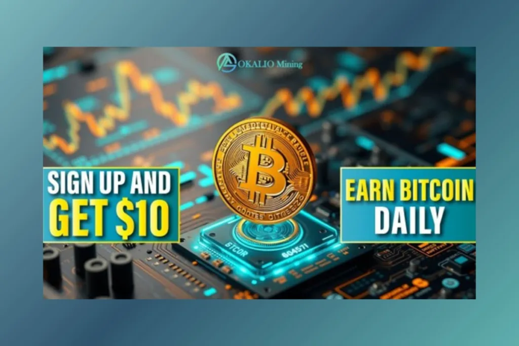 ¡Okalio Mining lanza una nueva aplicación: comienza a minar BTC y XRP en cualquier momento y lugar! 3 Okalio Mining facilidad