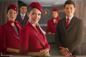 tripulante de cabina, Turkish Airlines, ofertas de empleo, tripulantes de cabinas para Turkish Airlines, Más Colombia