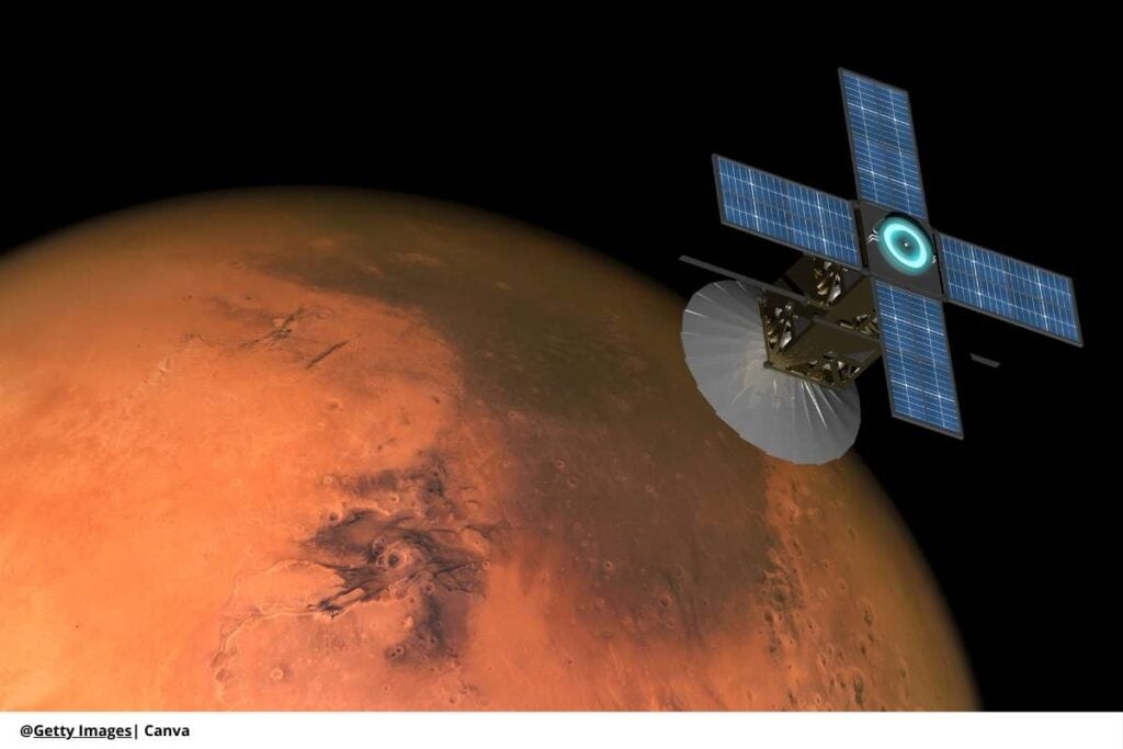 3 descubrimientos de la tridimita, el mineral extraterrestre que cambia la física 3 Imagen de una sonda espacial en Marte